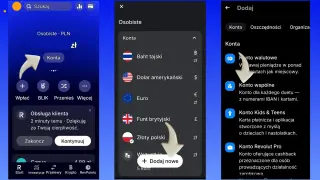 Wybierz "Konto wspólne" na Revolut, by zarządzać finansami razem.